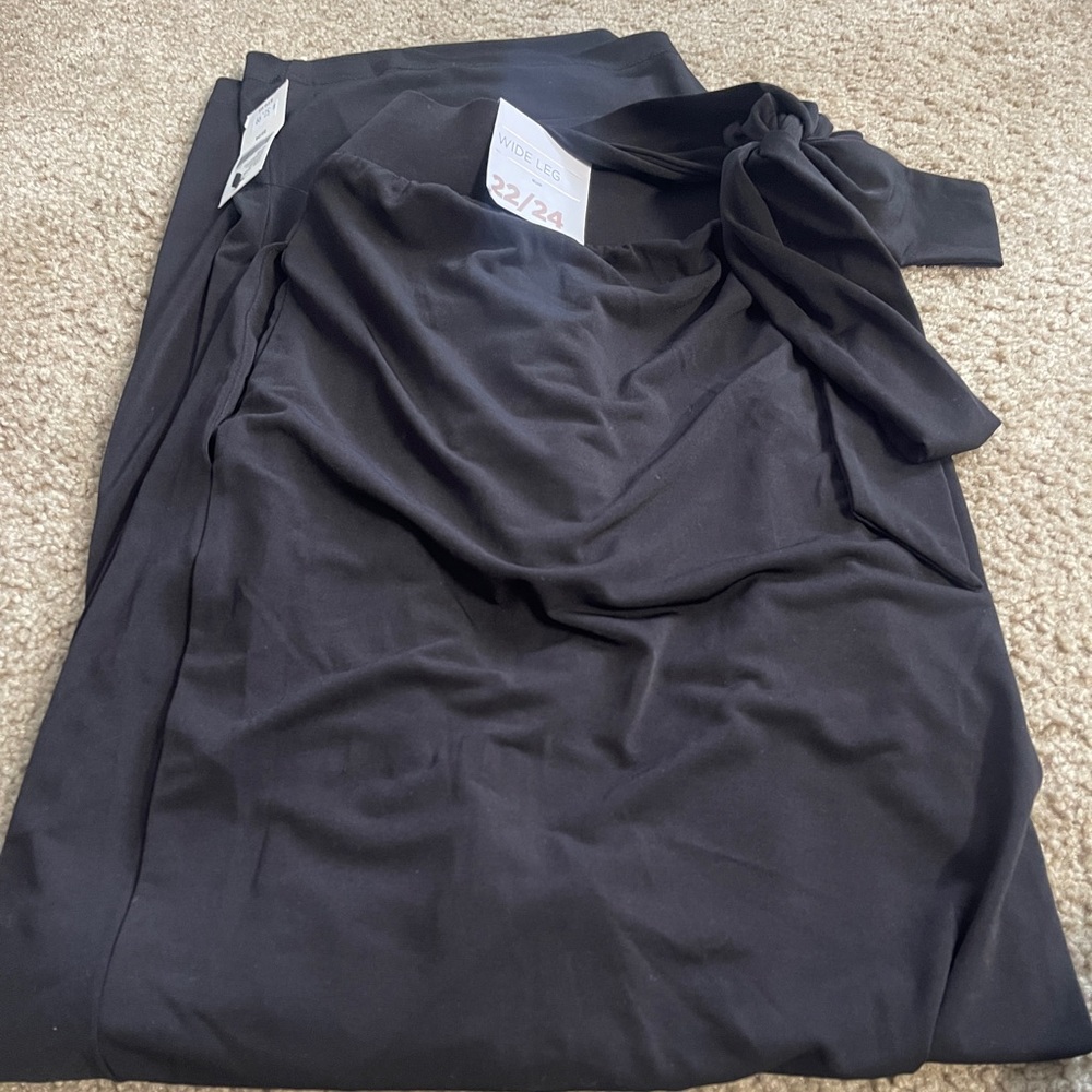 Lane Bryant jersey knit pants